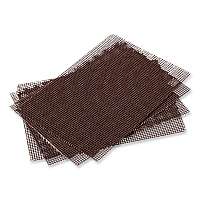 Griddle Screen, Aluminum Oxide, 4 x 5.5, Brown, 20/Pack, 10 Packs/Carton (GS1020)