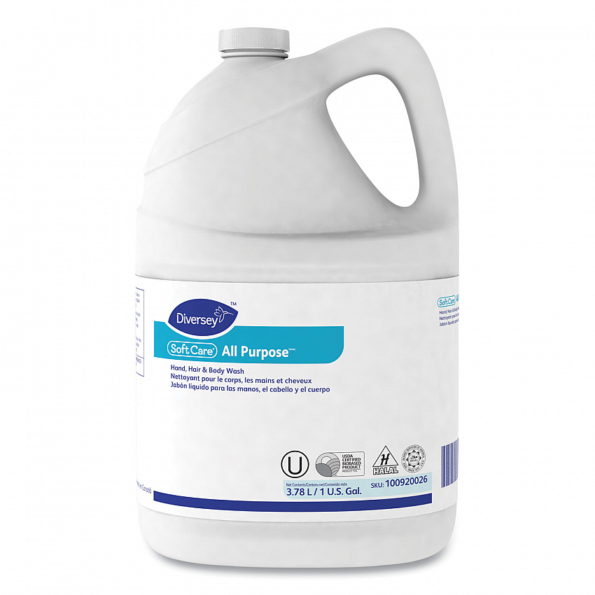 Soft Care All Purpose Liquid Refill, Gentle Floral Scent, 1 gal, 4/Carton (100920026)