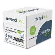 Universal 50% Recycled Copy Paper, 92 Bright, 20 lb, 8.5 x 11, White, 500 Sheets/Ream, 5 Reams/Carton (200505)