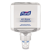 VF PLUS Hand Sanitizer Gel, 1,200 mL Refill Bottle, Fragrance-Free, For ES8 Dispensers, 2/Carton (709902CT)