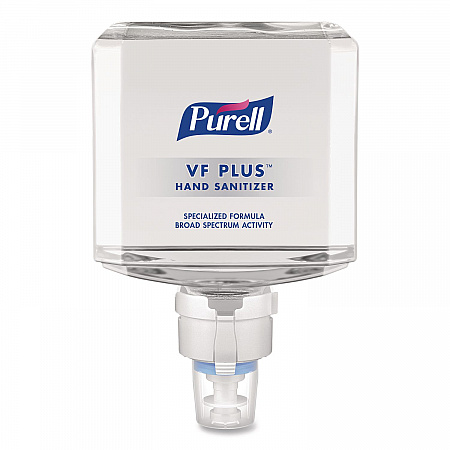 VF PLUS Hand Sanitizer Gel, 1,200 mL Refill Bottle, Fragrance-Free, For ES8 Dispensers, 2/Carton (709902CT)