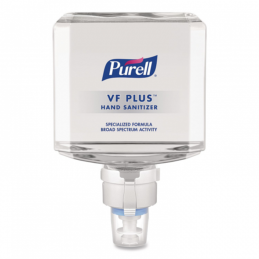 VF PLUS Hand Sanitizer Gel, 1,200 mL Refill Bottle, Fragrance-Free, For ES8 Dispensers, 2/Carton (709902CT)