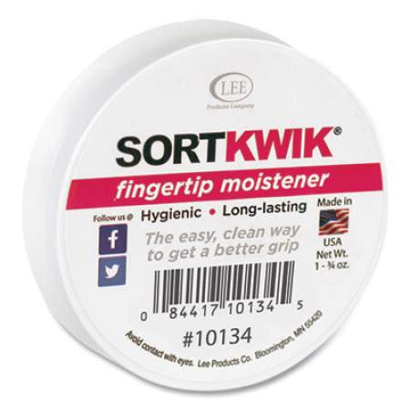 LEE Sortkwik Fingertip Moisteners, 1 3/4 oz, Pink (10134)