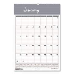House of Doolittle Bar Harbor Recycled Wirebound Monthly Wall Calendar, 12 x 17, White/Blue/Gray Sheets, 12-Month (Jan-Dec): 2022 (332)