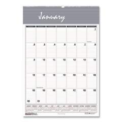 House of Doolittle Bar Harbor Recycled Wirebound Monthly Wall Calendar, 8.5 x 11, White/Blue/Gray Sheets, 12-Month (Jan-Dec): 2022 (331HD)