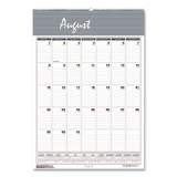 House of Doolittle Recycled Bar Harbor Wirebound Academic Monthly Wall Calendar, 12 x 17, 2021-2022 (352)