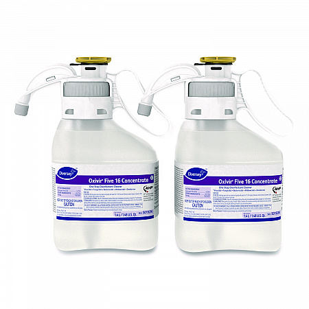 Oxivir Five 16 Concentrate One Step Disinfectant Cleaner, 1.4 L SmartDose, 2/Carton (5019296)