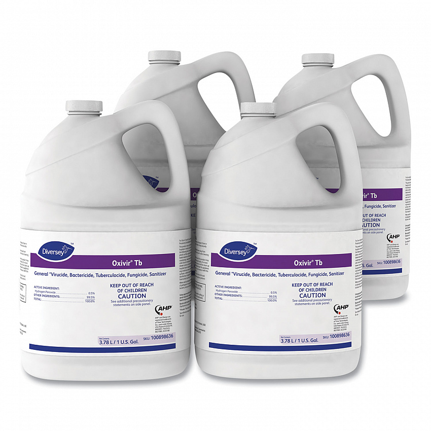 Oxivir TB, Natural Cherry Almond Scent, 3.78 L Container, 4/Carton (100898636)
