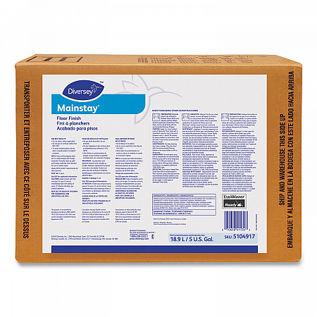 Mainstay Floor Finish, Liquid, 5 gal Envirobox (5104917)