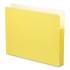 Smead Colored File Pockets, 1.75" Expansion, Letter Size, Yellow (73223)