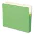 Smead Colored File Pockets, 1.75" Expansion, Letter Size, Green (73216)