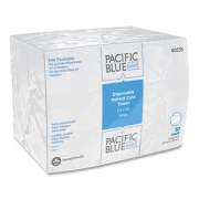 Georgia Pacific Professional Pacific Blue Select Disposable Patient Care Washcloths, 9.5 x 13, White, 50/Pack, 20 Packs/Carton (80535)