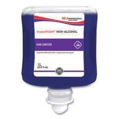 SC Johnson InstantFOAM Non-Alcohol Hand Sanitizer, 1 L Refill, Light Perfume Scent, 6/Carton (56827)