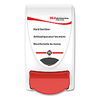 Hand Sanitizer Dispenser, 1L, 4.92 x 4.6 x 9.25, White (SAN1LDSEA)