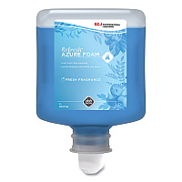 Refresh Foaming Hand Soap Manual Cartridge Refill, Fresh Apple Scent, 1 L, 6/Carton (AZU1L)