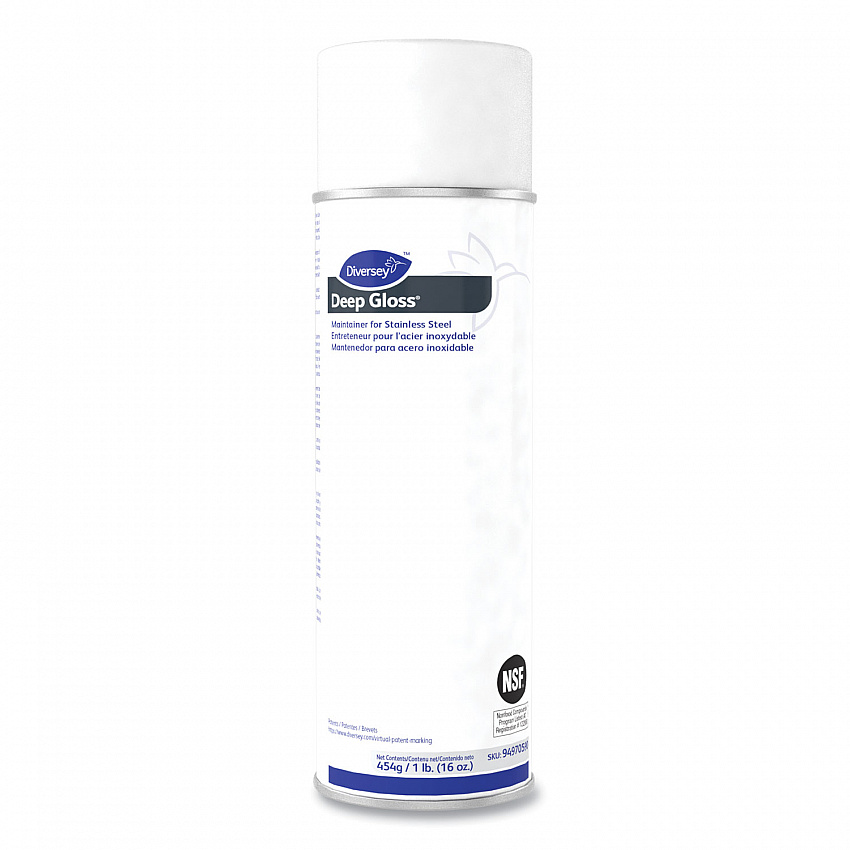 Deep Gloss Stainless Steel Maintainer, 16 oz Aerosol Spray, 12/Carton (94970590)