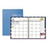 House of Doolittle Seasonal Monthly Planner, Seasonal Artwork, 10 x 7, Light Blue Cover, 12-Month (July to June): 2021 to 2022 (239508)
