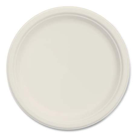 Dart Bare Eco-Forward Sugarcane Dinnerware, Plate, 9" dia, Ivory, 500/Carton (9PSC1R)