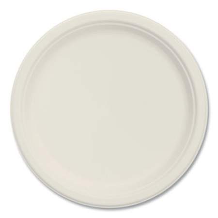 Dart Bare Eco-Forward Sugarcane Dinnerware, Plate, 10" dia, Ivory, 500/Carton (10PSC1R)