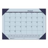 House of Doolittle EcoTones Recycled Academic Desk Pad Calendar, 18.5 x 13, Orchid Sheets, Cordovan Corners, 12-Month (Aug-July): 2021-2022 (012573)