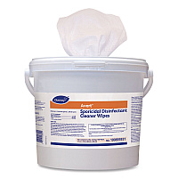 Avert Sporicidal Disinfectant Cleaner Wipes, 1-Ply, 11 x 12, Chlorine Scent, 160/Canister, 4 Canisters/Carton (100895931)