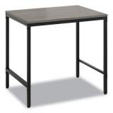 Safco Simple Study Desk, 30.5" x 23.2" x 29.5", Gray (5273BLGR)
