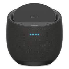 Belkin SoundForm Elite Hi-Fi Smart Speaker plus Wireless Charger, Black (G1S0002TTBLK)