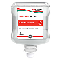 InstantFOAM COMPLETE PURE Alcohol Hand Sanitizer, 1 L Refill, Fragrance-Free, 6/Carton (IFC1L)