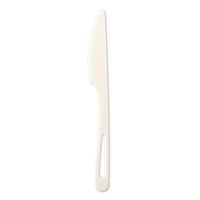 TPLA Bulk Cutlery, Knife, Plastic, Light Beige, 1,000/Carton (KNPS6)