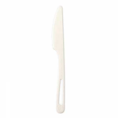 TPLA Bulk Cutlery, Knife, Plastic, Light Beige, 1,000/Carton (KNPS6)