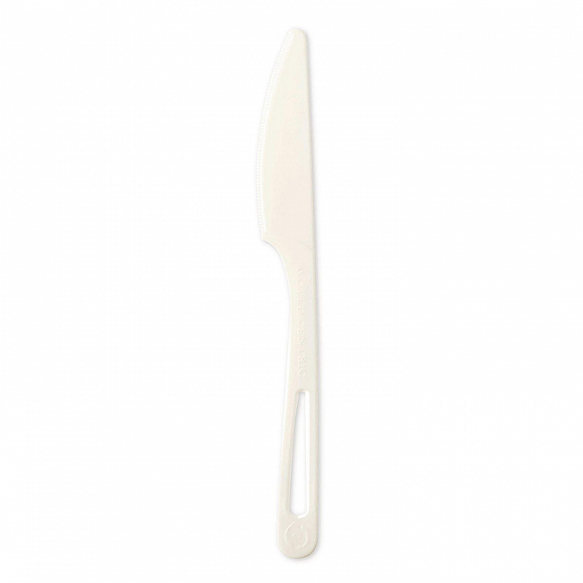 TPLA Bulk Cutlery, Knife, Plastic, Light Beige, 1,000/Carton (KNPS6)