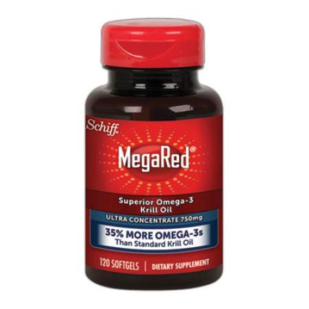 MegaRed Ultra Concentration Omega-3 Krill Oil Softgel, 120 Count (10065)