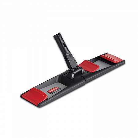 Adaptable Flat Mop Frame, 18.25 x 4, Plastic, Black/Gray/Red (2132428)