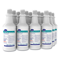 Crew Heavy Duty Toilet Bowl Cleaner, Minty Scent, 32 oz Squeeze Bottle, 12/Carton (04560)