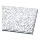 Armstrong Fissured Ceiling Tiles, Angled Tegular (0.94"), 24" x 24" x 0.63", White, 16/Carton (705A)
