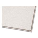 Armstrong Dune Second Look Ceiling Tiles, Directional, Angled Tegular (0.94"), 24" x 48" x 0.75", White, 10/Carton (2712A)