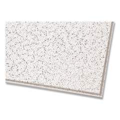Armstrong Cortega Ceiling Tiles, Non-Directional, Angled Tegular (0.94"), 24" x 48" x 0.63", White, 10/Carton (24365393)