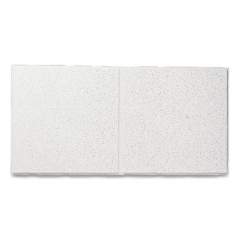 Armstrong Fine Fissured Second Look Ceiling Tiles, Directional, Angled Tegular (0.94"), 24" x 48" x 0.75", White, 10/Carton (24365397)