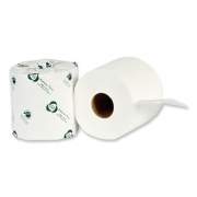 Eco Green Recycled Two-Ply Standard Toilet Paper, Septic Safe, White, 4.25" Wide, 500 Sheets/Roll, 80 Rolls/Carton (EB8542)
