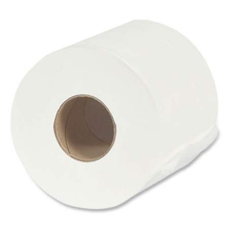 Floral Soft One-Ply Standard Bathroom Tissue, Septic Safe, White, 4.4" Wide, 1,500 Sheets/Roll, 48 Rolls/Carton (B1540)