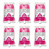 Pink Lotion Skin Cleanser Refill, Clean Bouquet Scent, 1,000 mL, 6/Carton (1122900)