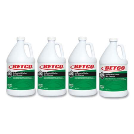 Betco Antibacterial Lotion Skin Cleanser, Tropical Hibiscus, 1 gal Bottle (24452980)