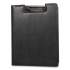 Bond Street Faux-Leather Padfolio, Notched Front Cover with Clipboard Fastener, 9 x 12 Pad, 9.75 x 12.5, Black (5041BSBLACK)