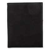 Bond Street Faux-Leather Padfolio, 9 x 12 Pad, 9.75 x 12.5, Black (5042BSBLACK)