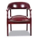 BOSS Ivy League Executive Captain's Chair, 24" x 26" x 31", Burgundy Seat/Back (563832)