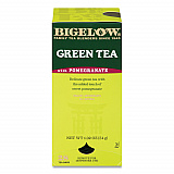 Green Tea with Pomegranate, 0.07 oz Tea Bag, 28/Box (RCB10363)