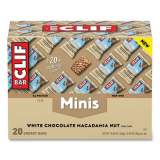 CLIF Bar Energy Bar Minis, White Chocolate Macadamia Nut, 1 oz, 20/Box (24395047)