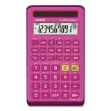 Casio FX-260 Solar II All-Purpose Scientific Calculator, 10-Digit LCD, Pink (2716153)