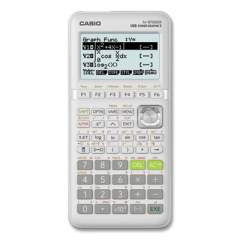 Casio FX-9750GIII 3rd Edition Graphing Calculator, 21-Digit LCD, White (24431364)