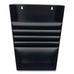 Huron Steel Drawer Organizer, 4 Compartment, 18 x 11.25 x 3.75, Steel, Black (24431395)